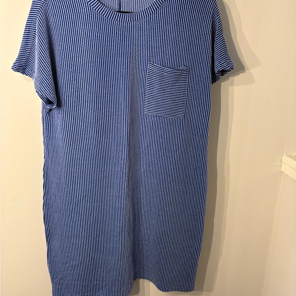 Blue Striped Men's Shirt - Picture 3 of 10